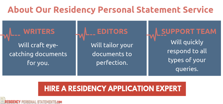 Medical residency personal statement services